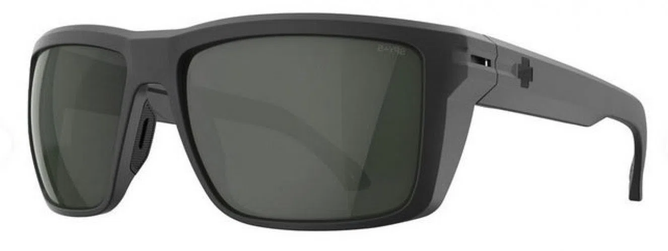 SpyOptic 670000 Sunglasses - Ansi Translucent Matte Black - view 2